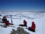 French people on the summit