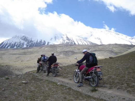 Biking with the Khyrgyz