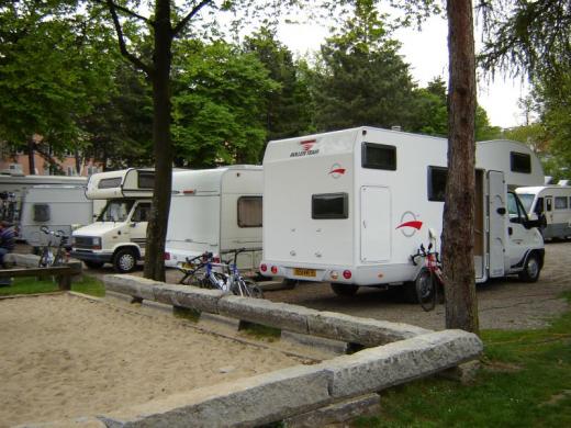 Campsite or parking lot?