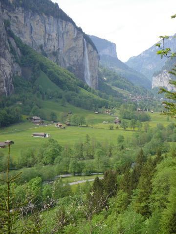 The Lauterbrunnen valley